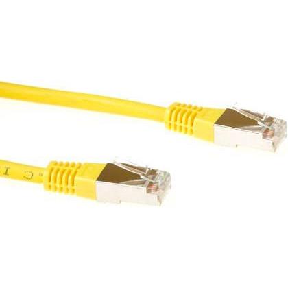 ACT Yellow 0.5 meter F/UTP CAT5E patch cable with RJ45 connectors. Cat5e f/utp lszh yellow 0.50m (U/UTP, CAT5, 0.50 m), ...