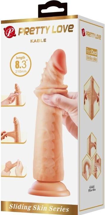 Produktbild Pretty Love Kable Super Realistischer Penis 21 cm Fleischmodell 2