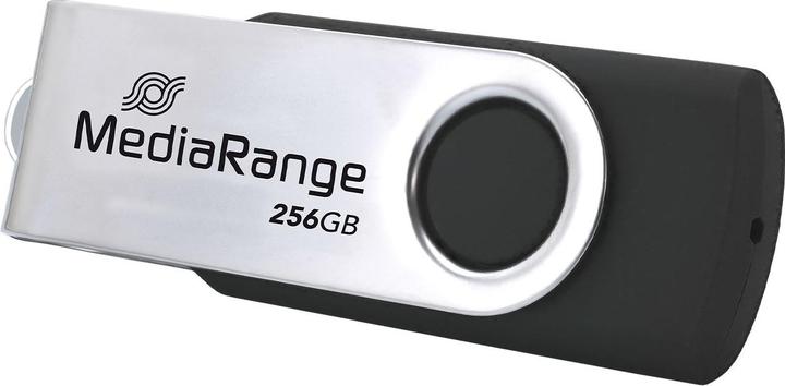 Image du produit MediaRange Swivel Stick (256 Go, USB-C)
