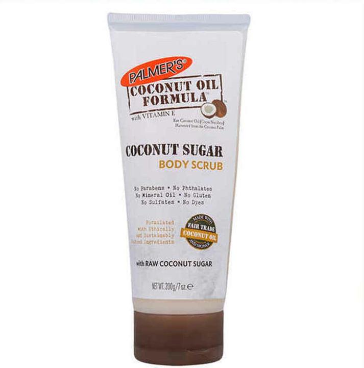 Image du produit Palmer's Huile de noix de coco Formule Sucre Gommage pour le corps Tube 200g (Lotion pour le corps)