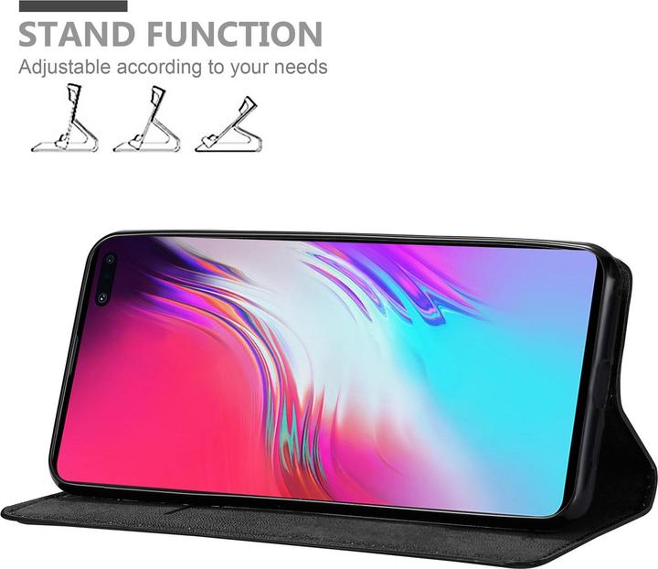 Actual product image Cadorabo Book Invisible Magnet Cover (Samsung Galaxy S10 5G)