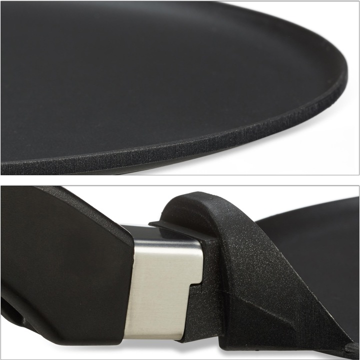 Actual product image Relaxdays Crepe pan (25.50 cm, Crêpe pan, Cast aluminium)