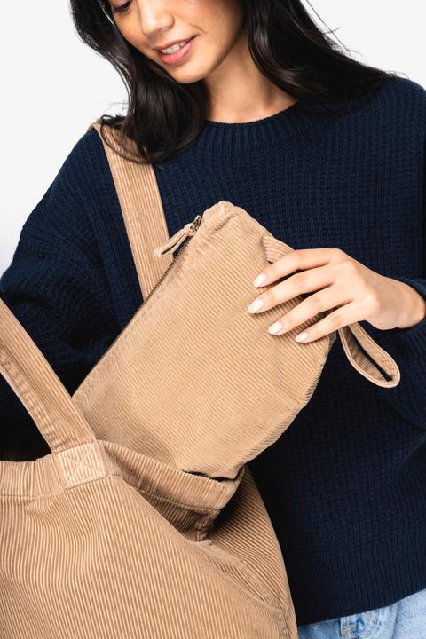 Immagine prodotto Native Spirit Pochette ecologica lavata in velluto a coste