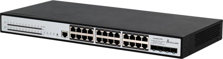 Productafbeelding Extralink Chiron Pro | PoE Switch | 24x RJ45 /s PoE, 4x SFP+, L3, beheerd (24 ports)
