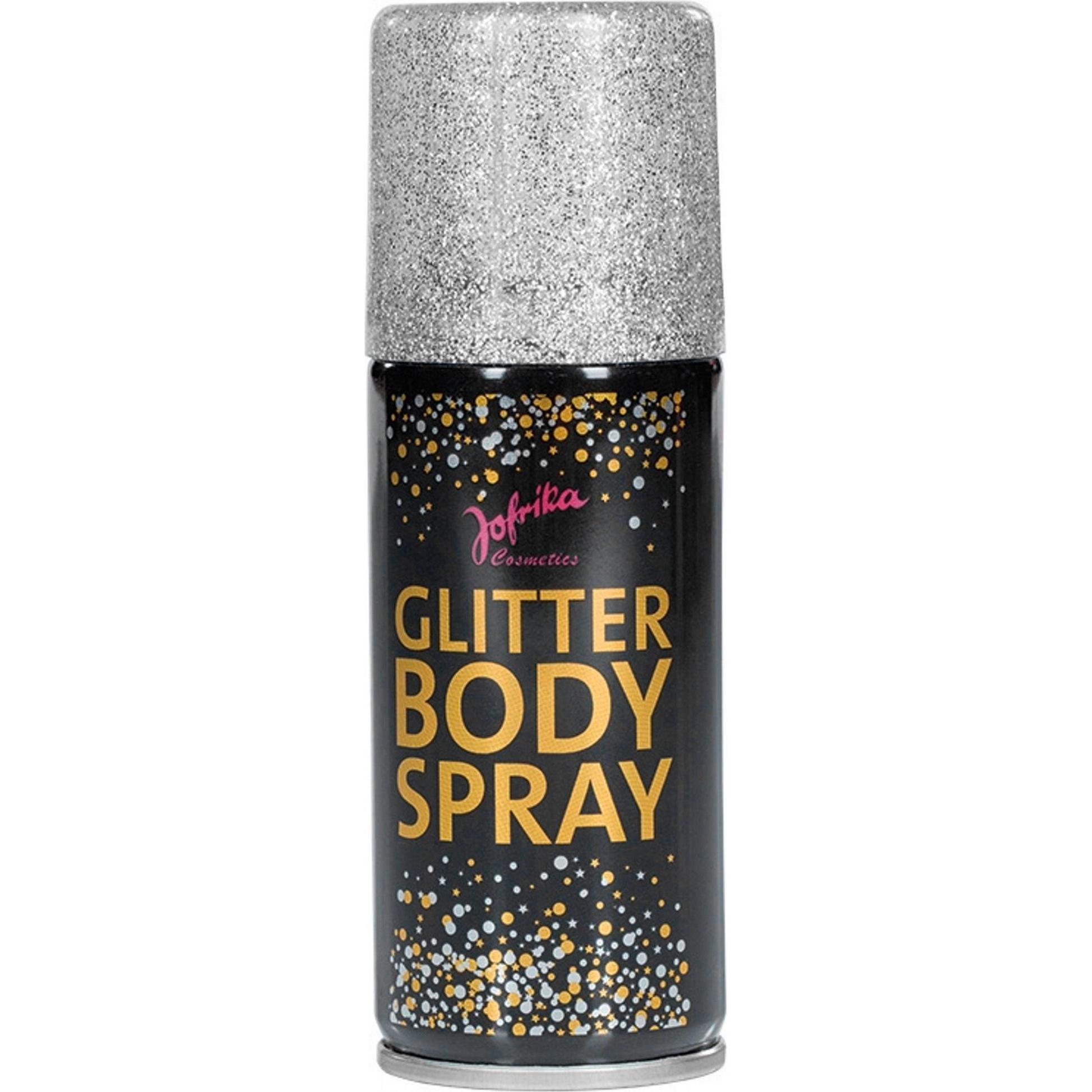 Metamorph Glitzer Body spray silber 100 ml - Körperspray
