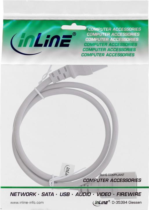 Image du produit InLine Rallonge pour appareils froids (0.50 m, C13)