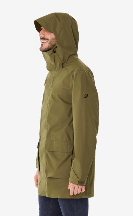 Produktbild Quechua Wanderjacke Herren lang - NH500 olivengrün (XXL)