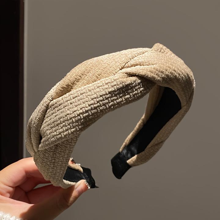 Produktbild Activity Board 1Stück Schickes breites Stoffstirnband d - elegant geknotet