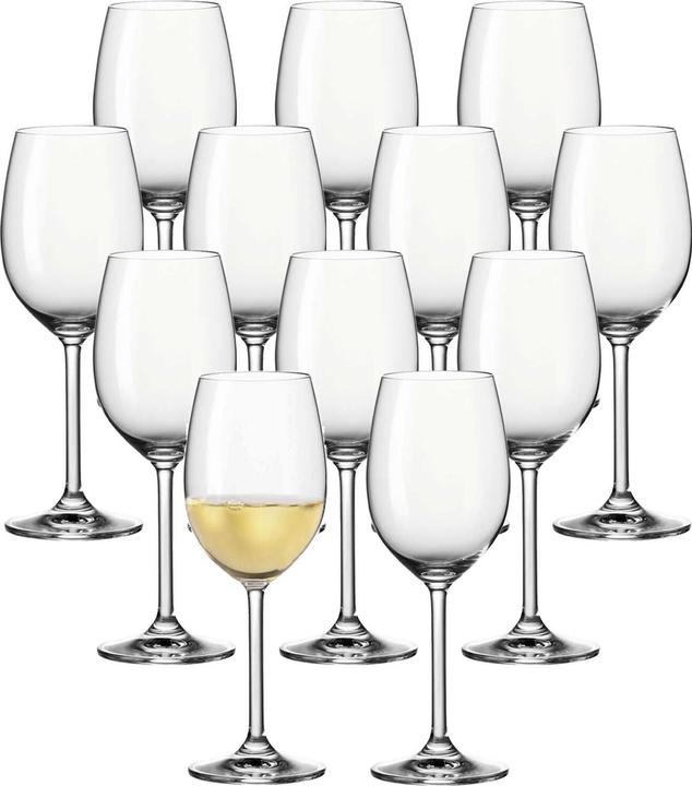 Leonardo White wine glasses Daily (17 cl, 12 Glasses, White wine glasses)