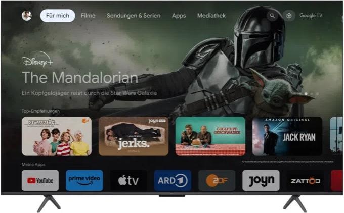 Image du produit TCL TV QLED 4K 144Hz avec Google TV et Game Master Pro 3.0 (65", QLED, 4K)