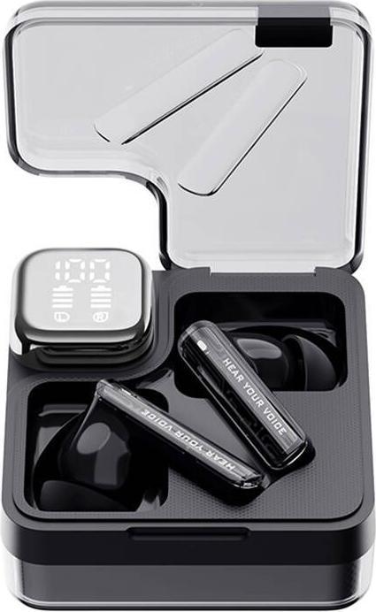 Produktbild QCY TWS MeloBuds Neo T31 Headphones (black) (DNC, 24 h, Kabellos)