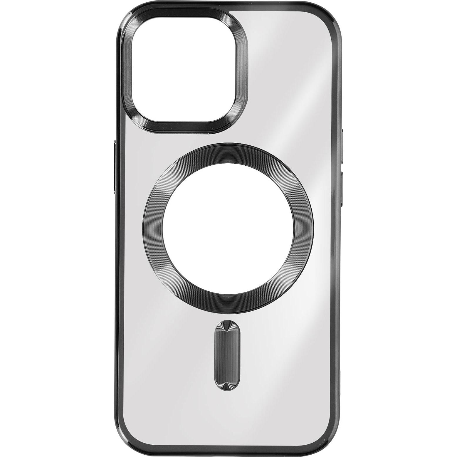 Thumbnail - Avizar Chrom Handyhülle Series (Apple iPhone 15 Pro), Smartphone Hülle, Schwarz