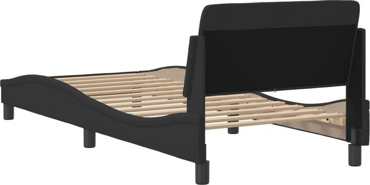 Produktbild vidaXL Bettgestell mit Kopfteil Stoff (90 x 200 cm)