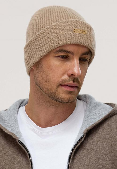 Image du produit Bellemere Headgear Ribbed Lambswool Beanie (Taille unique)