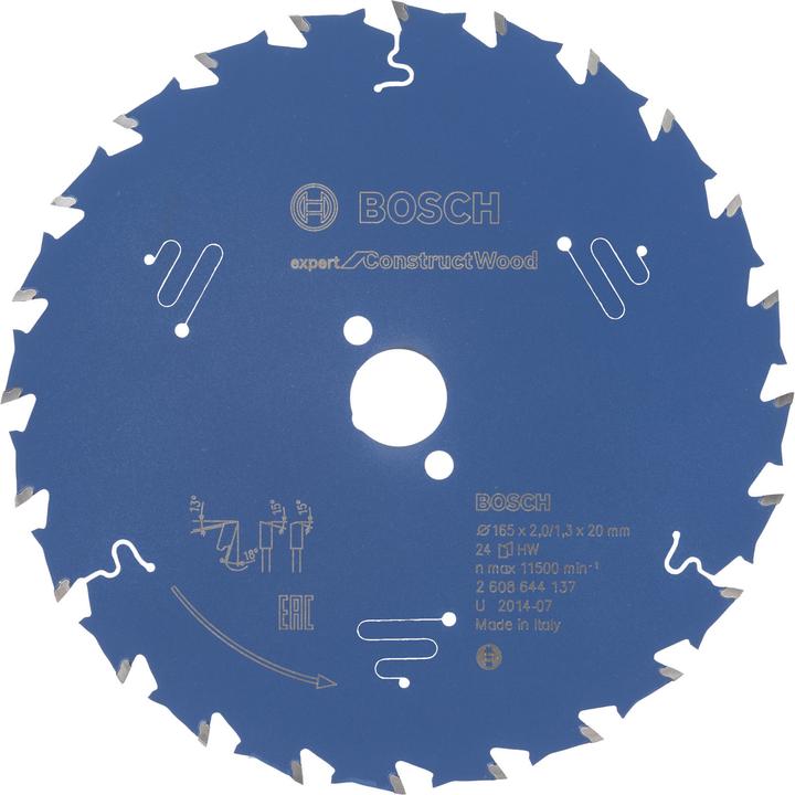 Actual product image Bosch Professional Zubehör circular saw blade Expert for wood