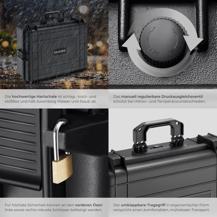 Produktbild tectake Fotokoffer (Fotokoffer, 35 l)
