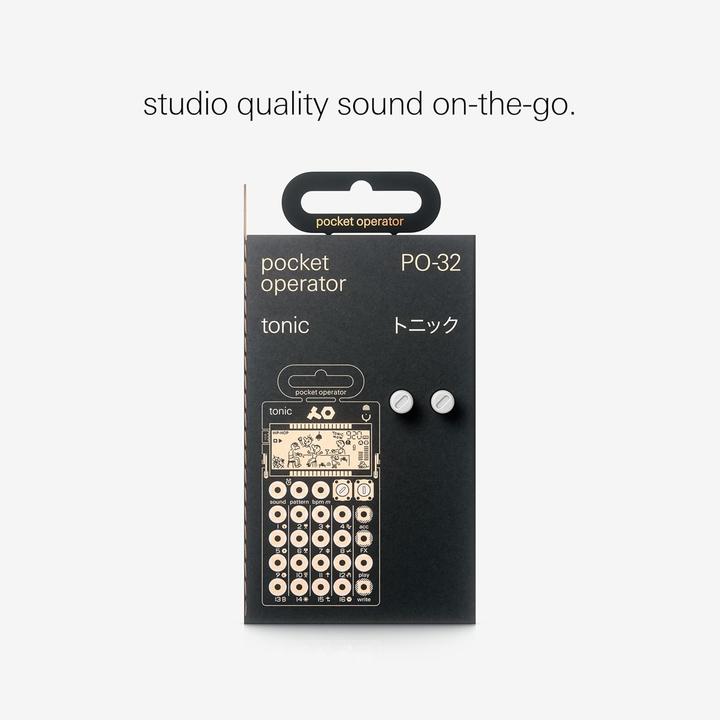 Actual product image Teenage Engineering PO-32 Tonic Pocket Operator