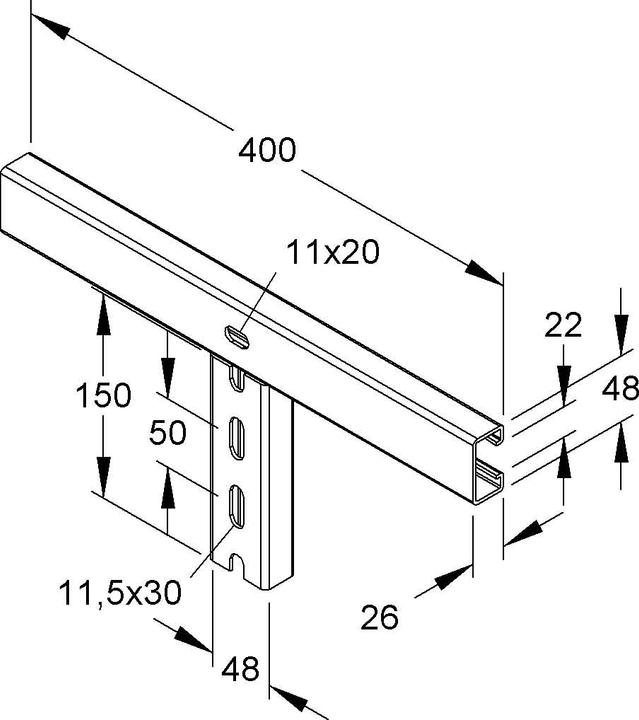 Immagine prodotto Niedax Adattatore di serraggio KKAT 300 (0.20 m)