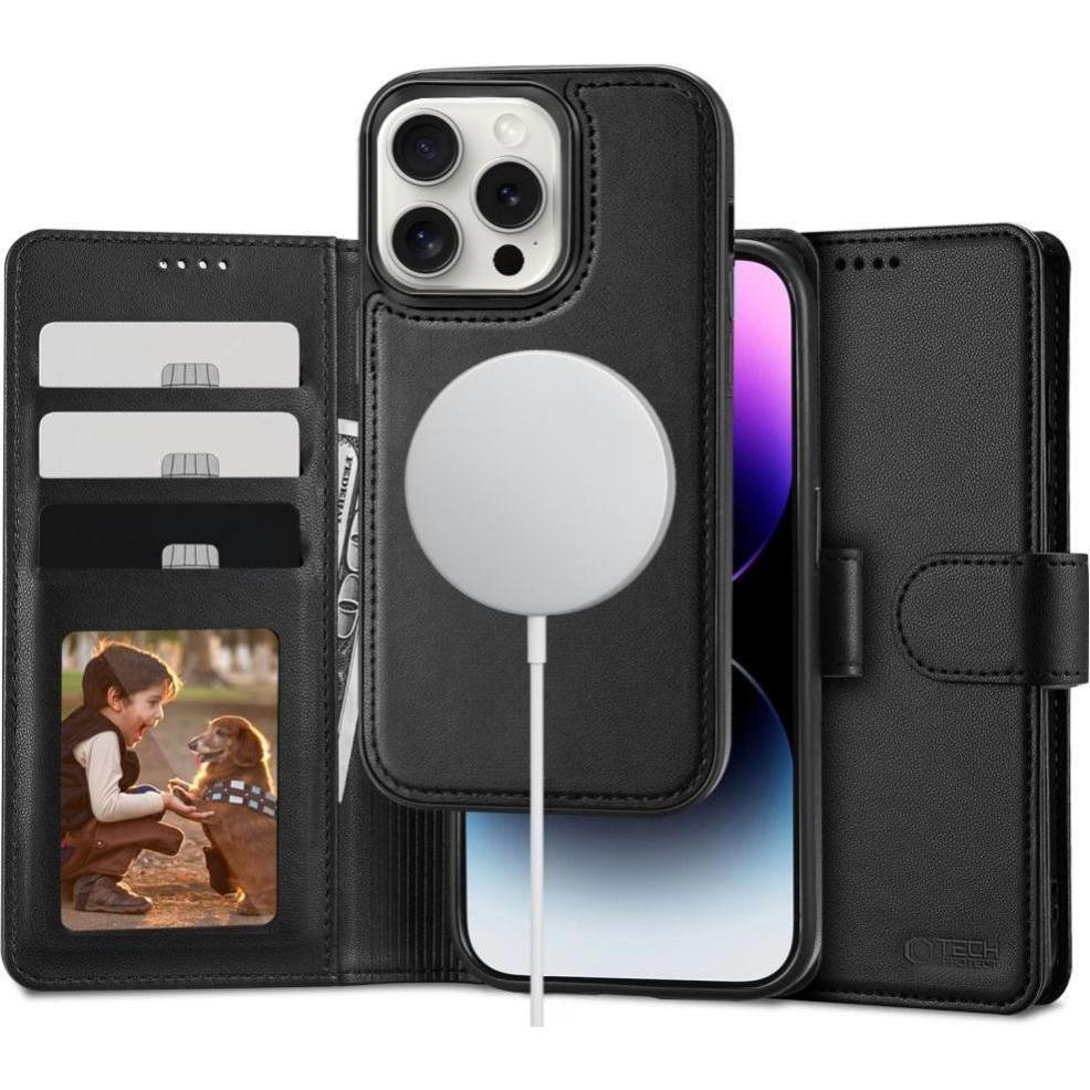 Thumbnail - Tech-Protect Wallet MagSafe Case (Apple iPhone 16 Pro Max), Smartphone Hülle, Schwarz