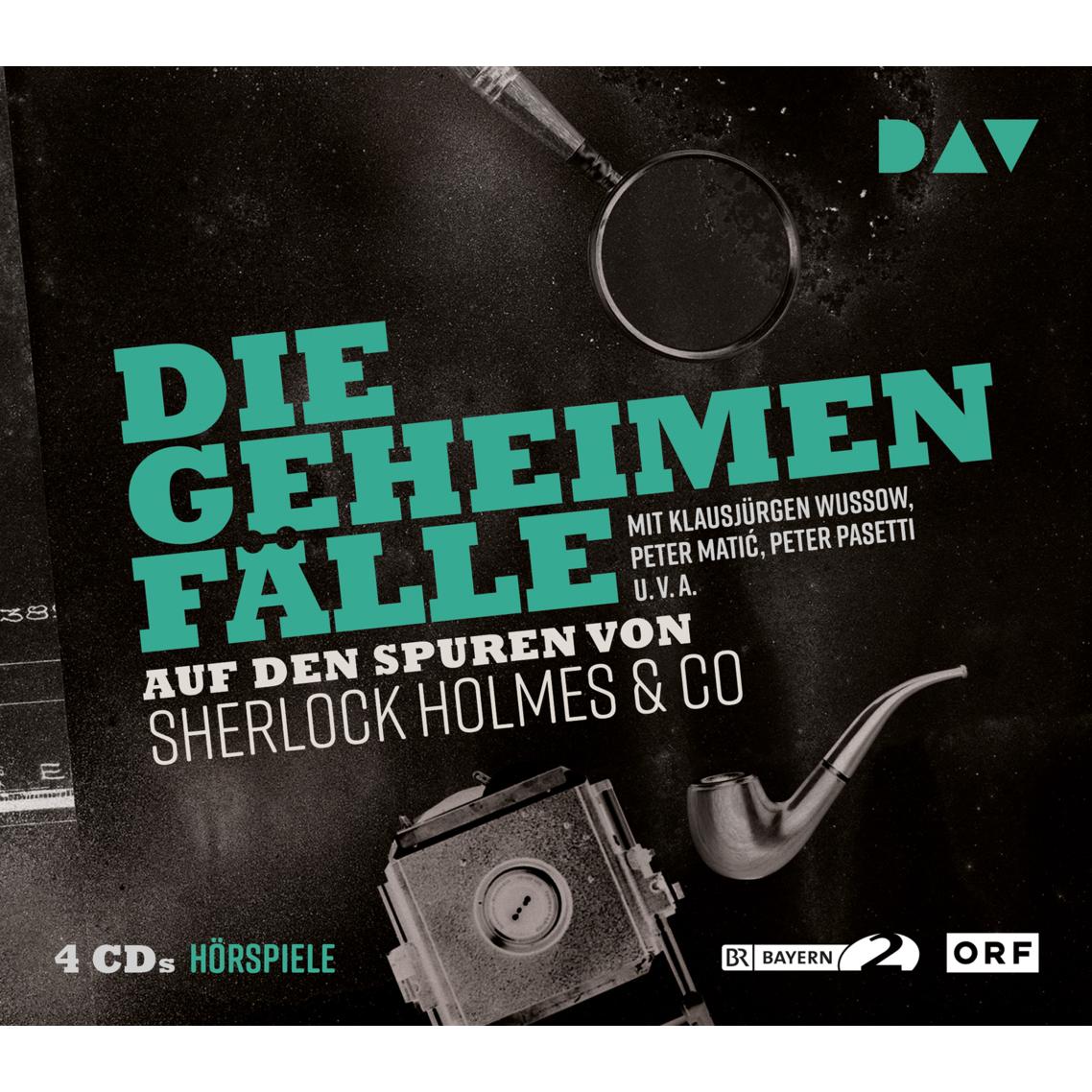 Die geheimen Fälle. Auf den Spuren von Sherlock Holmes & Co, Hörbücher