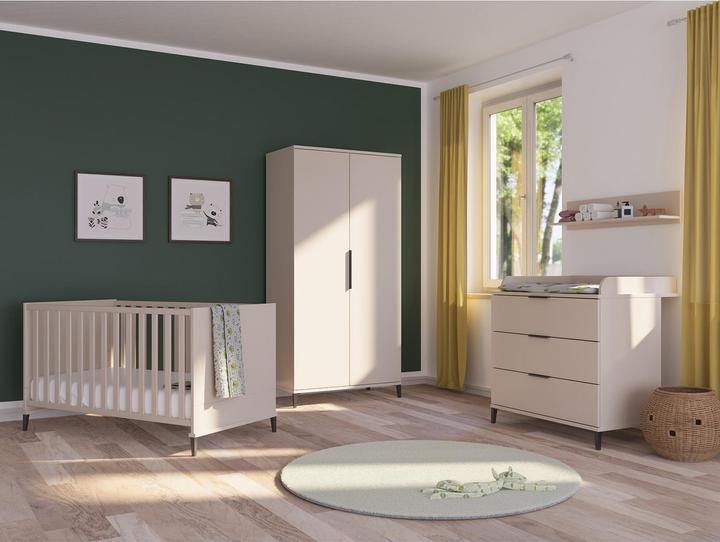 Produktbild Transland Ari Kinderzimmer-Set Kinderbett und Wickelkommode (Babybett, Wickelkommode)