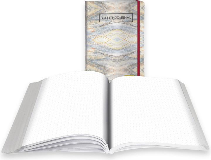 Actual product image Online Bullet Journal A5 02248 Marble 96 sheets (A5, Hardcover)