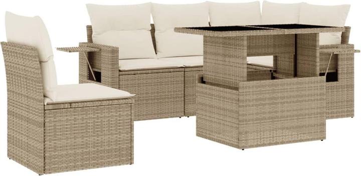 Actual product image VidaXL 10-piece garden lounge set with cushions