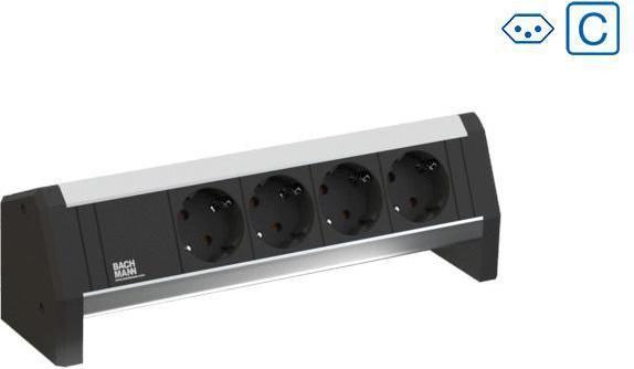Bachmann DESK 1 Facility System, 3xCH, 2xCustom Module, 1xFuse with GST18, Keystone (3 x, Type 13, 1 m)