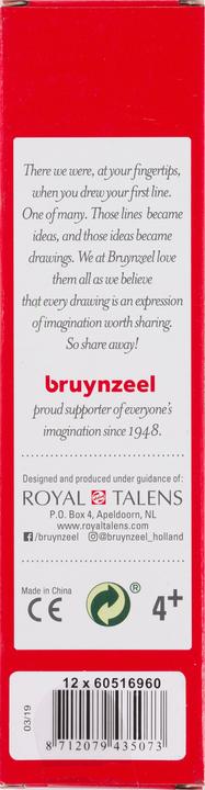 Actual product image Bruynzeel Colored pencil Colorexpress (12 x)