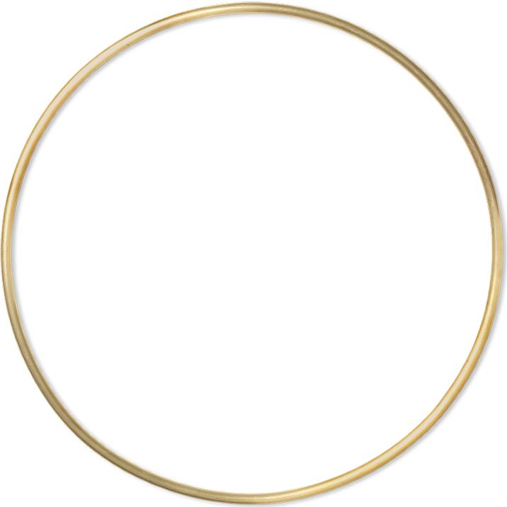 Ferm Living Deco Frame Ring - Small - Brass