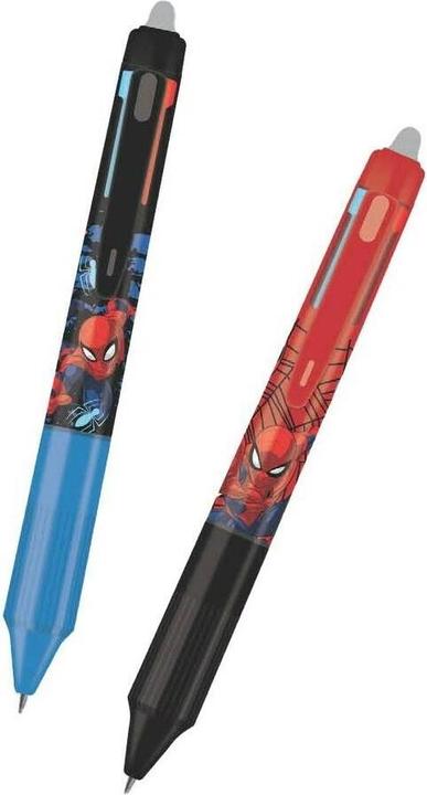 Dreams and Fantasy D&F Gelschreiber Radierbar 4in1 Col SpidMan (rot und grün, Blau, Schwarz, 1 x)