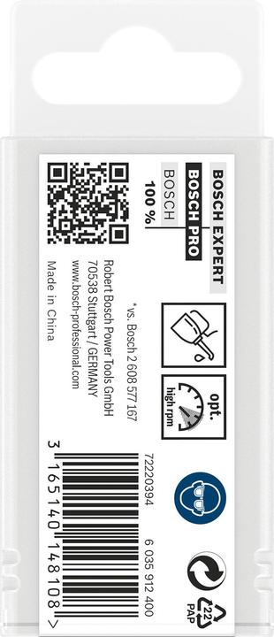 Produktbild Bosch Professional Zubehör PRO Metal HSS-G Spiralbohrer mit Doppelklinge, 4,2 x 14 x 55 mm (4.2 mm)