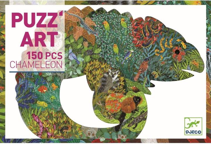 Produktbild Djeco Puzz Art Chameleon (150 Teile)