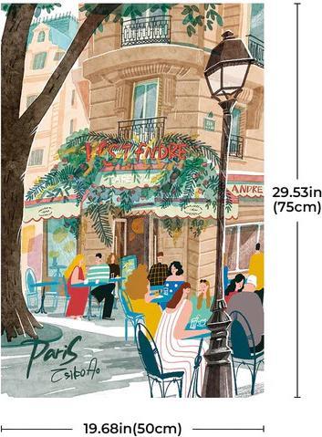 Immagine prodotto Robotime Leisure in Paris (1000 pezzi)