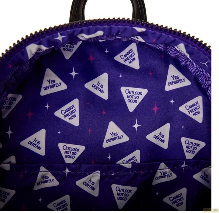 Actual product image Loungefly Mattel by Mini Backpack Magic 8 Ball