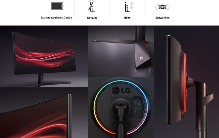 Produktbild LG 34GK950G-B (3440 x 1440 Pixel, 34")