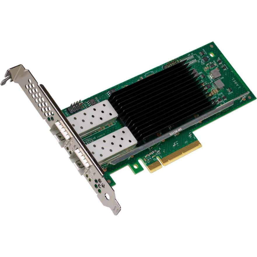 Intel E810XXVDA2 Ethernet Network Adapeter Bulk (Mini PCI Express), Netzwerkkarte, Grün, Schwarz, Si