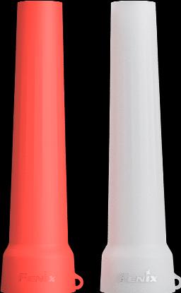 Actual product image Fenix AOT-04, silicone signalling cone 40mm red