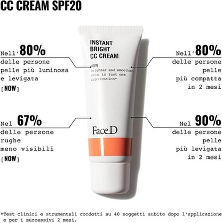 Actual product image FaceD Face D CC Cream SPF20 Color Correction Cream Caramel Dark (Caramel)