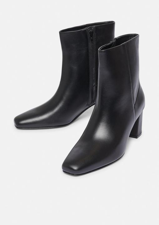 Image du produit Comma Stiefeletten aus glattem Rindsleder (36)