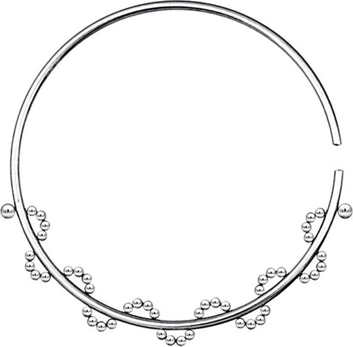 Produktbild Star Piercing Tunnel Anhänger Ring silber Kugeln Welle (ohne Messing, Chirurgenstahl 316L)