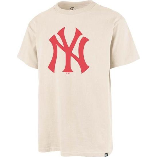 47 Brand, Herren, Shirt, t-hirt mlb new york yankee, Beige, (S)