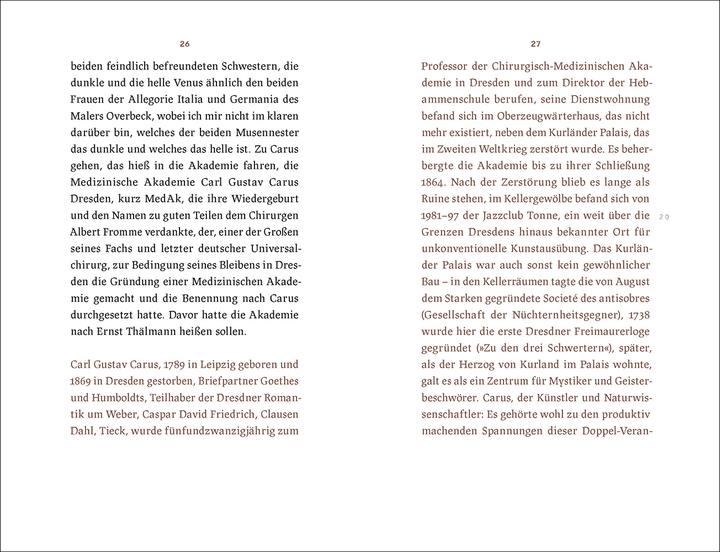 Produktbild Die Carus-Sachen (Deutsch, Andreas Töpfer, Uwe Tellkamp, 2018)