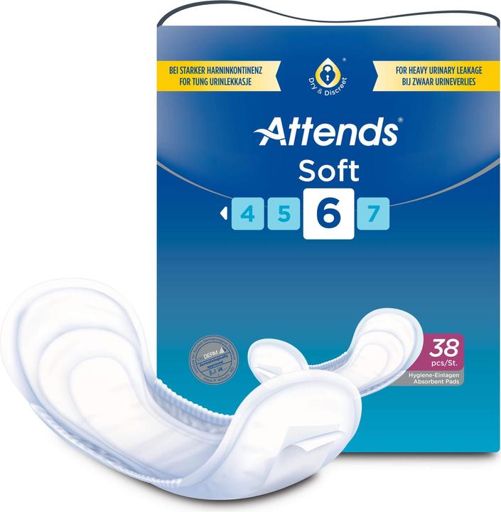 Actual product image Attends Soft 6 insoles (38 x)