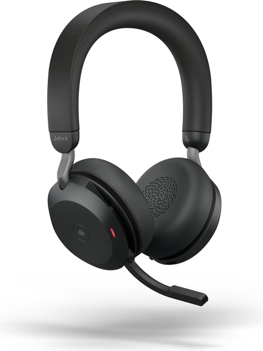 Produktbild Jabra Evolve2 75 MS Stereo + Ladestation (Kabellos, USB-A)