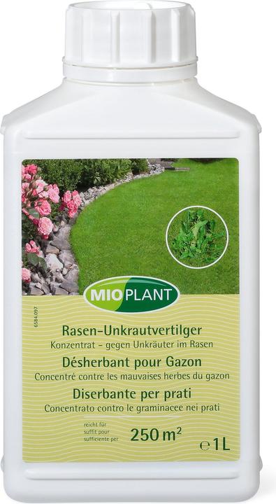 Produktbild Mioplant Rasen-Unkrautvertilger Konzentrat – gegen Unkräuter im Rasen, 1 L (Unkraut)