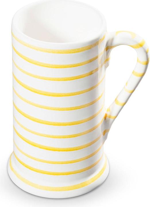 Gmundner Keramik Yellow flamed, beer mug 0.3 litre (0.30 l)