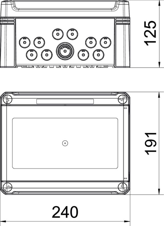 Immagine prodotto OBO Bettermann Quadro di distribuzione piccolo