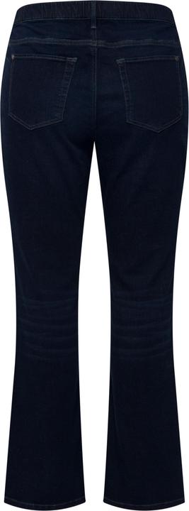 Image du produit Ulla Popken Jean en denim foncé, coupe 5 poches, taille élastique (54)