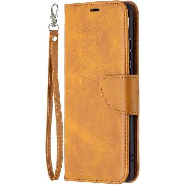 MU Classic MAG Klassische Leder Hülle (Huawei P50 Pro), Smartphone Hülle, Braun